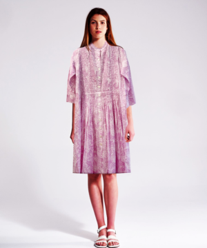 Pink French print cotton dresses and shirts